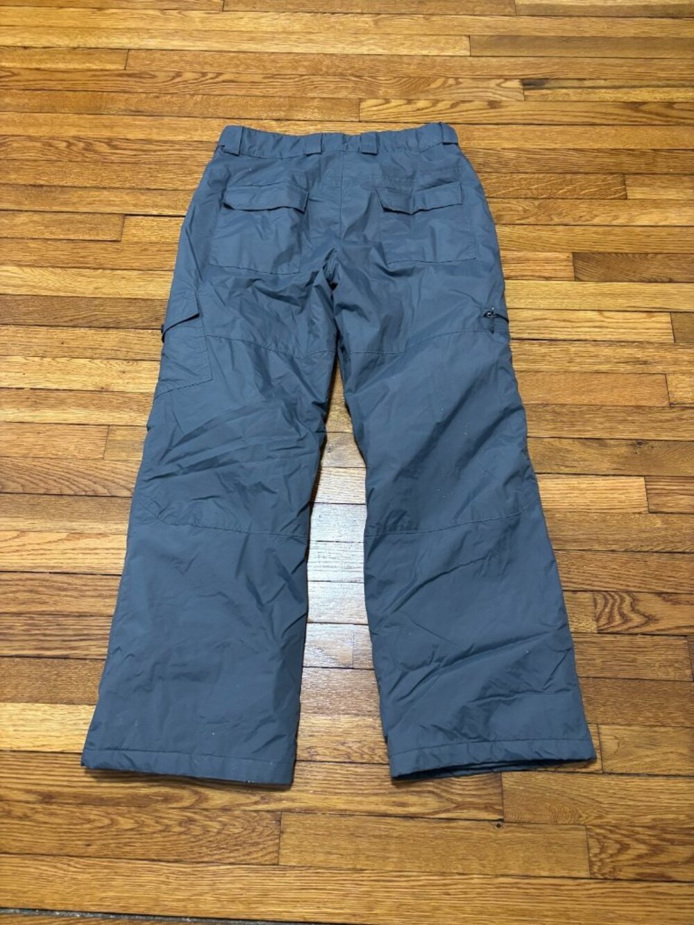 Columbia Mens Snow Pants Size Medium Gray Insulated Nylon Ski Snowboard Outdoors - Picture 5 of 5